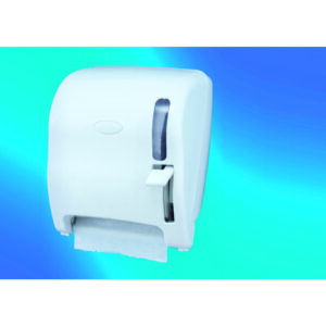 DISPENSADOR BOBINA PALANCA BLANCO