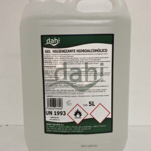 CAJA 4 X 5L GEL HIDROALCOHOLICO